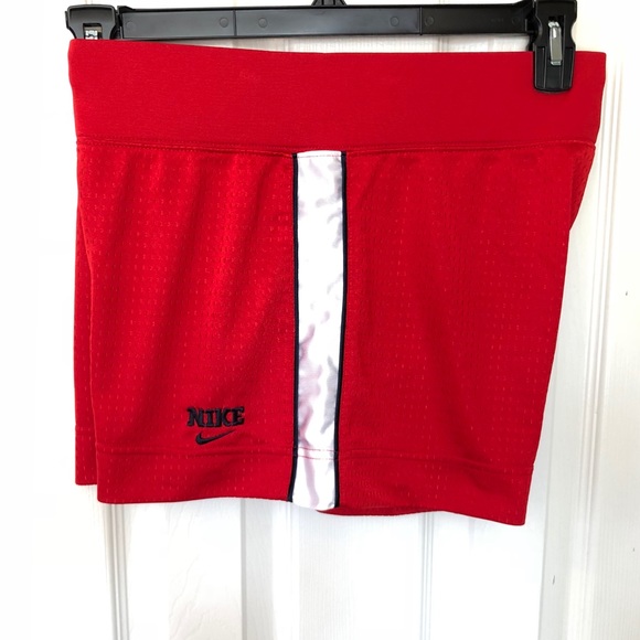 Nike Pants - Red Nike Shorts w/ White & Blue Stripes Sz. 12-14